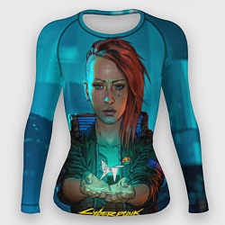 Рашгард женский Vi girl cyberpunk 2077, цвет: 3D-принт