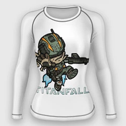 Рашгард женский Титанфол арт мультяшный TITANFALL, цвет: 3D-принт