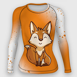 Женский рашгард ЛИСИЧКА Градиент