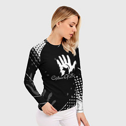 Рашгард женский Children of bodom рука, цвет: 3D-принт — фото 2