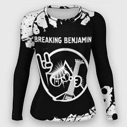 Женский рашгард Breaking Benjamin КОТ Брызги