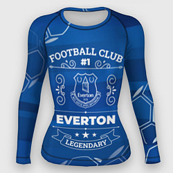 Рашгард женский Everton, цвет: 3D-принт