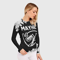 Рашгард женский Mayhem КОТ Краска, цвет: 3D-принт — фото 2