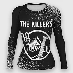 Рашгард женский The Killers - КОТ - Краска, цвет: 3D-принт