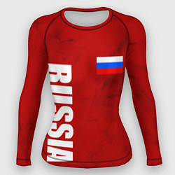 Женский рашгард RUSSIA - RED EDITION - SPORTWEAR