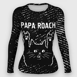Женский рашгард Papa Roach Rock Cat
