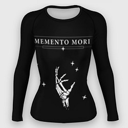 Женский рашгард Memento Mori Надпись