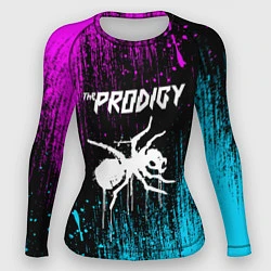 Рашгард женский The prodigy neon, цвет: 3D-принт