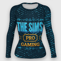 Рашгард женский The Sims Gaming PRO, цвет: 3D-принт