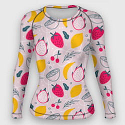 Женский рашгард Fruit Pattern