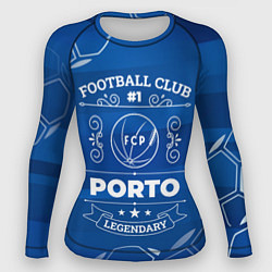 Рашгард женский Porto - Football Club Number 1, цвет: 3D-принт