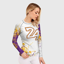 Рашгард женский Коби Брайант Lakers 24, цвет: 3D-принт — фото 2