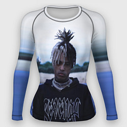 Рашгард женский XXXTentacion in a revenge hoodie, цвет: 3D-принт