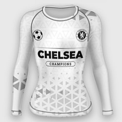 Рашгард женский Chelsea Champions Униформа, цвет: 3D-принт