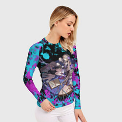 Рашгард женский Грета Honkai star rail, цвет: 3D-принт — фото 2