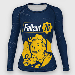 Рашгард женский FALLOUT 76 - Черточки, цвет: 3D-принт