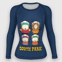 Женский рашгард South park космонавты