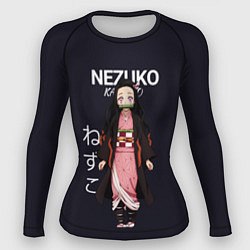 Рашгард женский Клинок, рассекающий демонов аниме - Незуко Камадо, цвет: 3D-принт