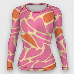 Женский рашгард Пластичные сердца