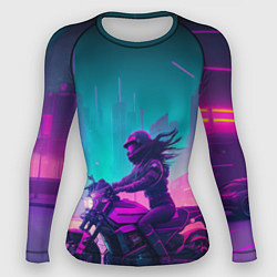 Рашгард женский Cyberpunk moto, цвет: 3D-принт