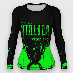 Рашгард женский Stalker clear sky radiation, цвет: 3D-принт