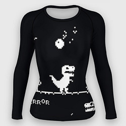 Рашгард женский T-Rex - Юрская ночь, цвет: 3D-принт