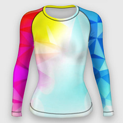 Женский рашгард Gradient colors geometry