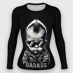 Рашгард женский Badass, цвет: 3D-принт