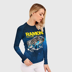 Рашгард женский Ramones Road to ruin, цвет: 3D-принт — фото 2