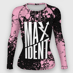 Рашгард женский Stray kids - pink maxident, цвет: 3D-принт