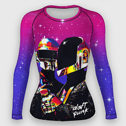 Рашгард женский Daft Punk Discovery, цвет: 3D-принт