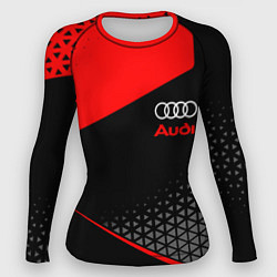 Рашгард женский Ауди - sportwear, цвет: 3D-принт