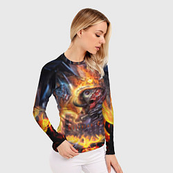 Рашгард женский Sodom Decision day, цвет: 3D-принт — фото 2