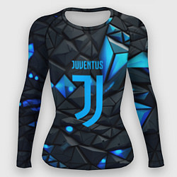 Женский рашгард Blue logo Juventus
