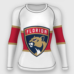 Рашгард женский Florida panthers - uniform - hockey, цвет: 3D-принт