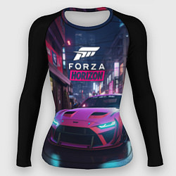 Рашгард женский Forza night racing, цвет: 3D-принт