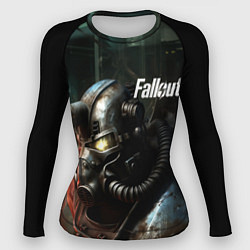 Рашгард женский Fallout dark style, цвет: 3D-принт