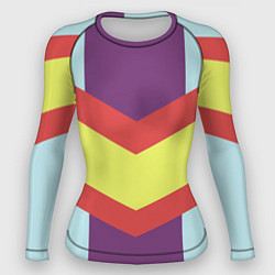 Женский рашгард Винтажный цвет 60 годов