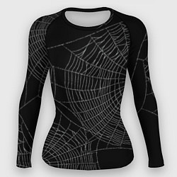 Женский рашгард Spider паутина
