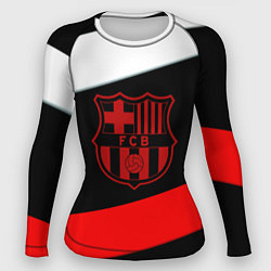 Женский рашгард Barcelona stripes sport