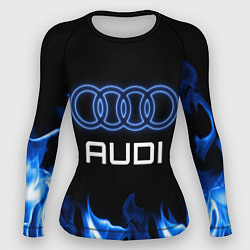 Женский рашгард Audi neon art