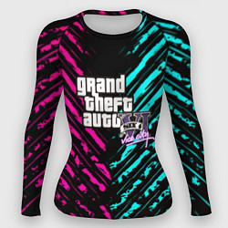 Рашгард женский GTA6 vice city game, цвет: 3D-принт
