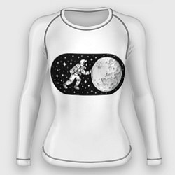 Рашгард женский Space on, цвет: 3D-принт