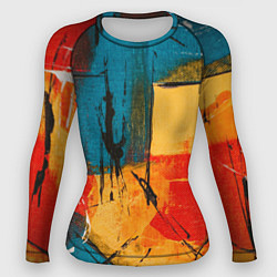 Женский рашгард Картина маслом