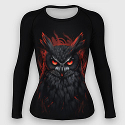 Рашгард женский Evil owl, цвет: 3D-принт