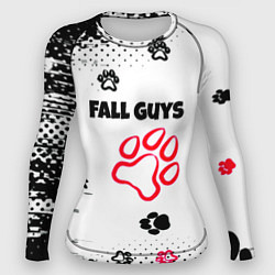 Женский рашгард Fall Guys kids game pattern