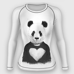 Рашгард женский Love panda, цвет: 3D-принт