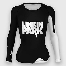 Женский рашгард Linkin park краска белая