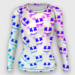 Женский рашгард Marshmello pattern neon