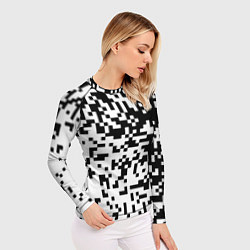 Рашгард женский Камуфляж городской, цвет: 3D-принт — фото 2